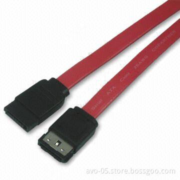 eSATA Cable with 0.5m Length, Available in Red